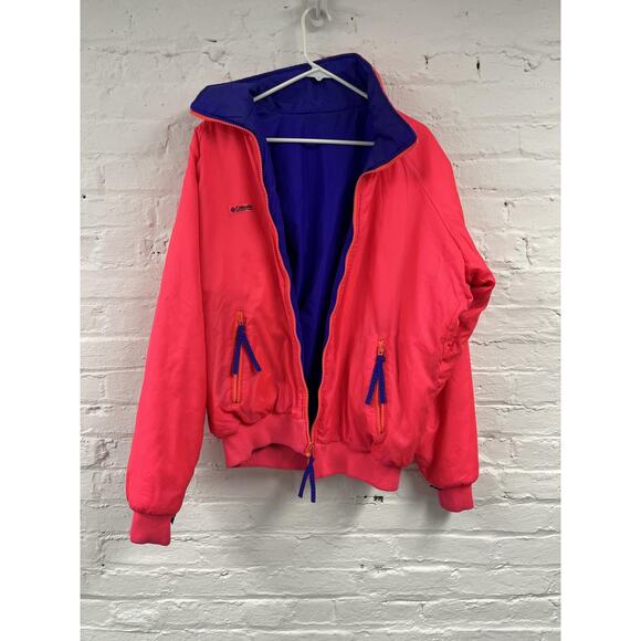 VINTAGE Columbia Jacket Mens Large Black Powder Keg Interchange Thinsulate 90s - Picture 5 of 16